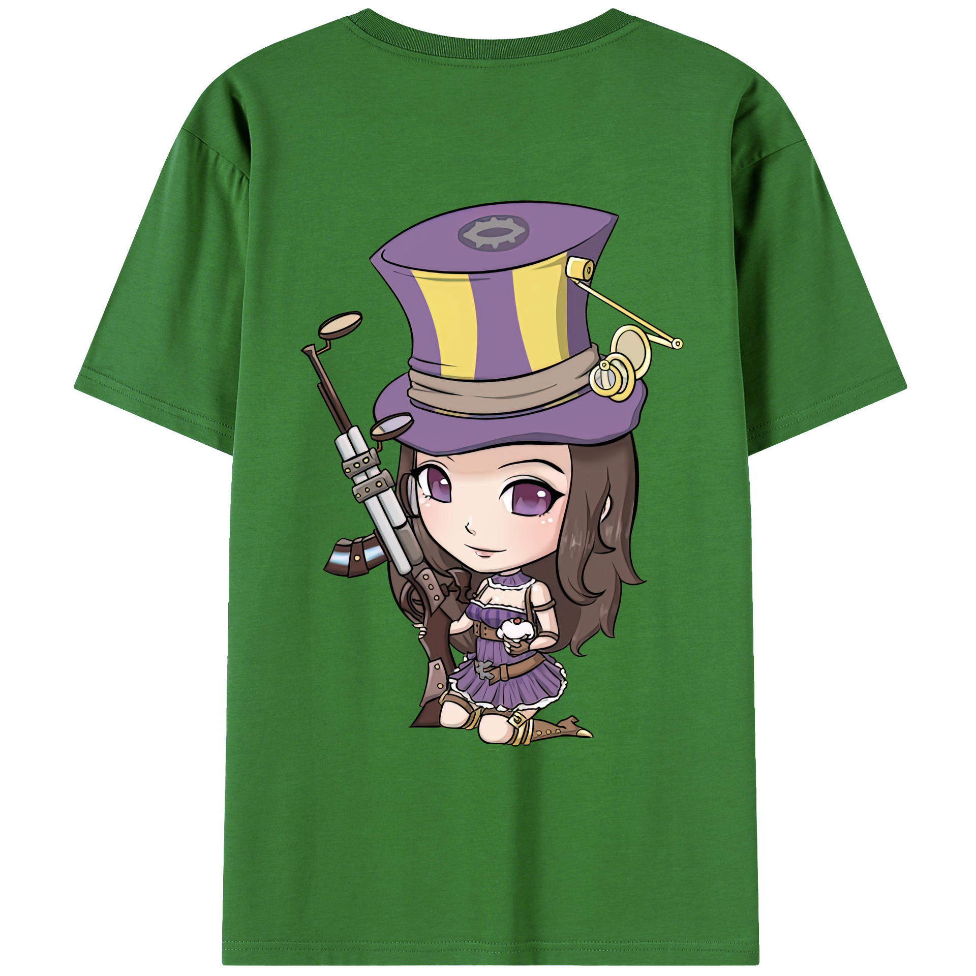 リーグ・オブ・レジェンド League of Legends LOL レディース半袖Tシャツ(バックプリント)